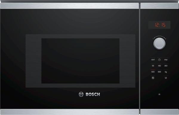 Bosch BFL523MS0 - Serie 4, Einbau-Mikrowelle, Edelstahl, 50 x 38 cm